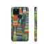 Knitted Christmas Trees - Impact Resistant Phone Case Google Pixel 5 5G Glossy